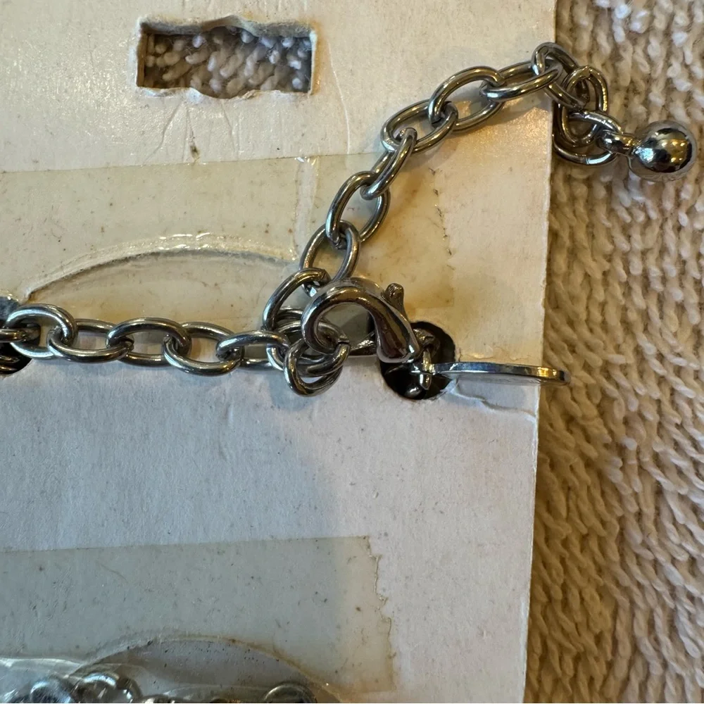 Panama Jack‎ eXtreme Adjustable Necklace & Bracelet Set Y2K NOS 2002